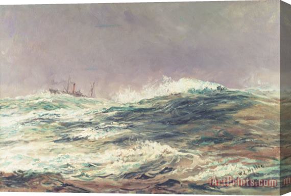 William Lionel Wyllie Ebb Tide Stretched Canvas Print / Canvas Art