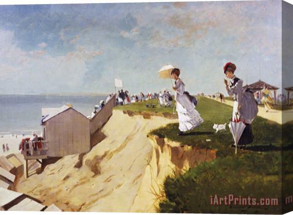 Winslow Homer Long Branch, New Jersey Stretched Canvas Print / Canvas Art