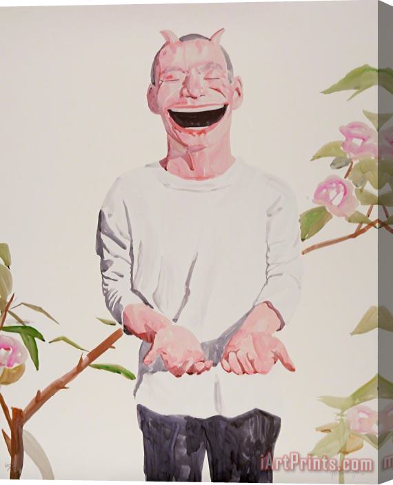 Yue Minjun Untitled (smile Ism No. 22), 2006 Stretched Canvas Print / Canvas Art