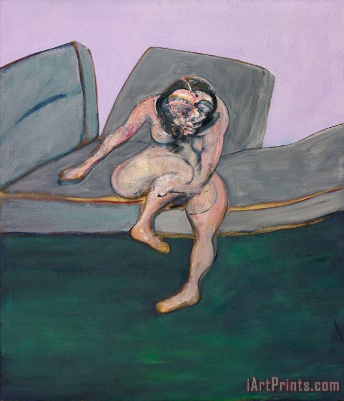 Seated Woman, 1961 painting - Francis Bacon Seated Woman, 1961 Art Print