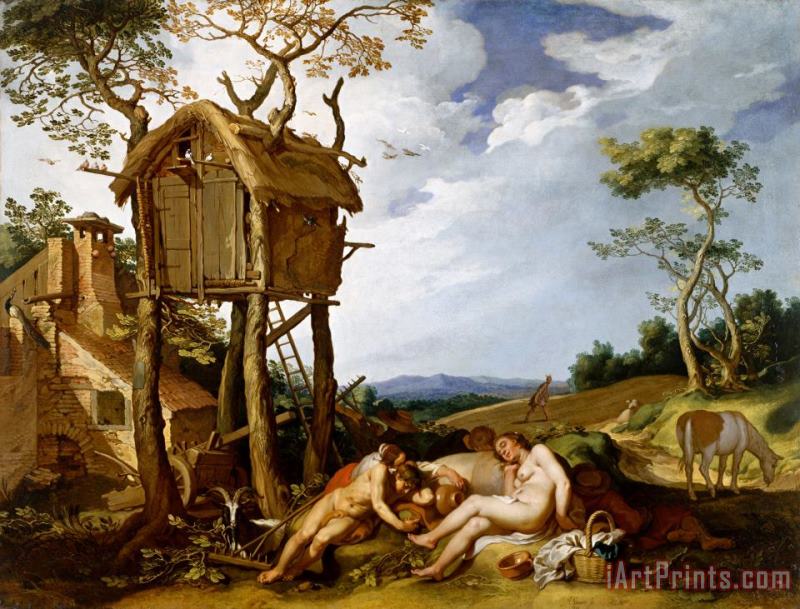 Abraham Bloemaert Parable of The Wheat And The Tares Art Painting