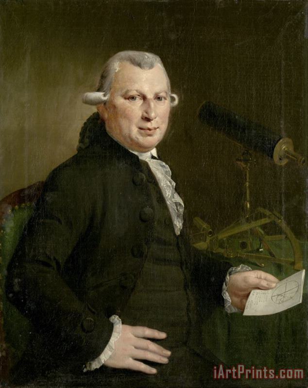 Adriaan de Lelie Portrait of Hendrick De Hartog Art Painting