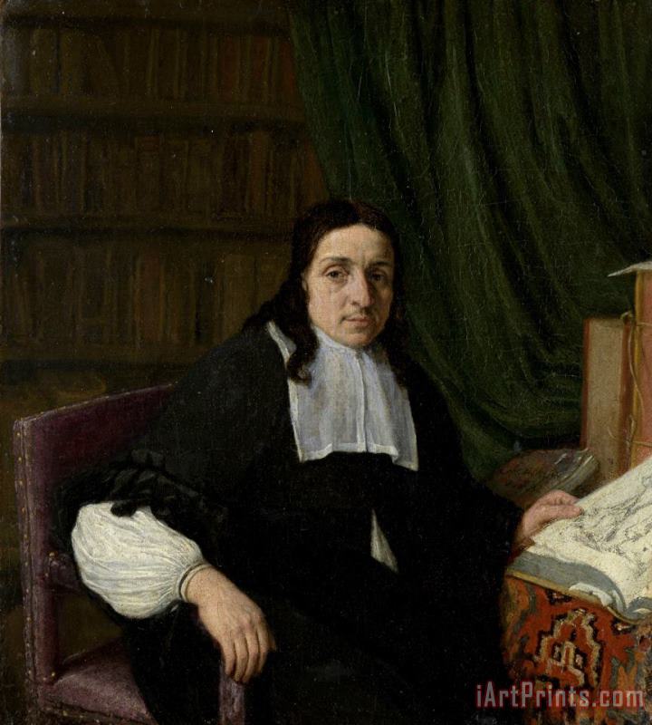 Adriaen Van Ostade Portrait of a Scholar Art Painting