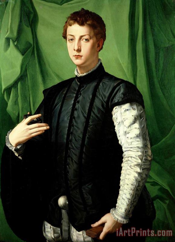 Agnolo Bronzino Portrait of Ludovico Capponi Art Print