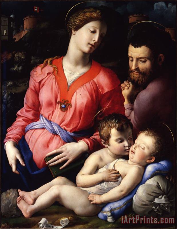 The Madonna Panciatichi painting - Agnolo Bronzino The Madonna Panciatichi Art Print