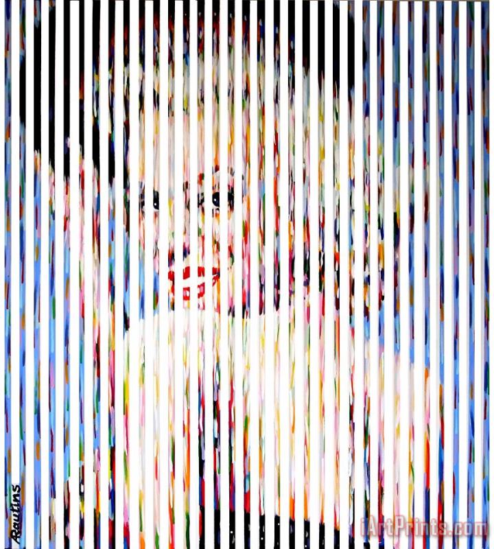 Agris Rautins Marilyn Monroe Art Painting
