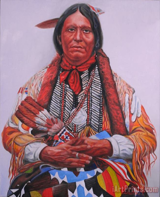 Agris Rautins Native american Art Painting