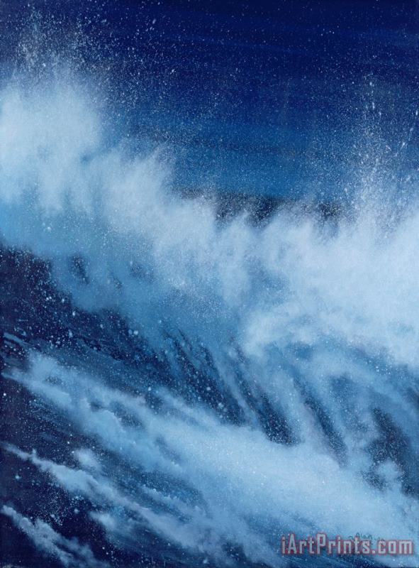 Alan Byrne Large Waves Breaking Art Print