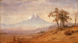 Albert Bierstadt Mount Hood painting
