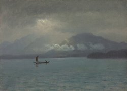 Albert Bierstadt Northwest Coast painting