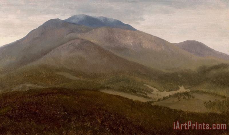 Albert Bierstadt White Mountains, New Hampshire Art Print