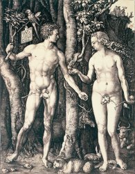 Albrecht Durer Adam and Eve painting