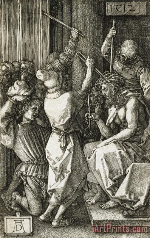 Christ Crowned with Thorns painting - Albrecht Durer Christ Crowned with Thorns Art Print