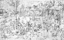 Albrecht Durer Durer Drawing Pleasures Of The World