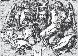 Albrecht Durer Durer Etching St Veronica's Veil painting