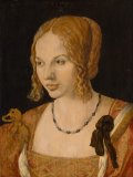 Portrait of a Young Woman of The Fortesque Family of Devon Paintings - Portrait of a Young Venetian Woman by Albrecht Durer