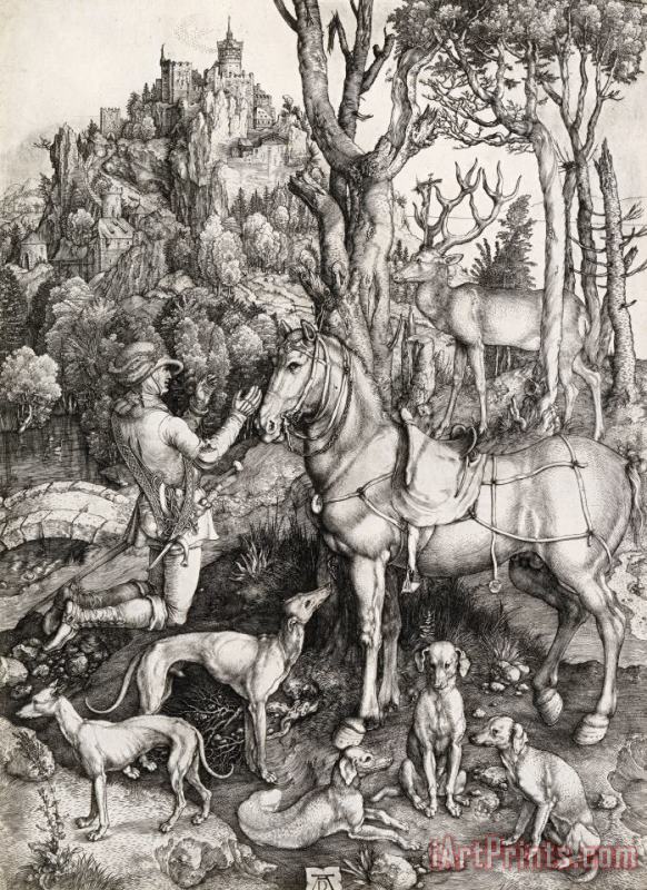 Albrecht Durer St Eustace Art Print