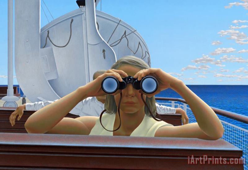 Alex Colville To Prince Edward Island Art Painting