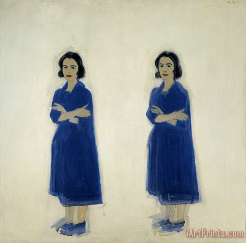 Ada Ada, 1959 painting - Alex Katz Ada Ada, 1959 Art Print