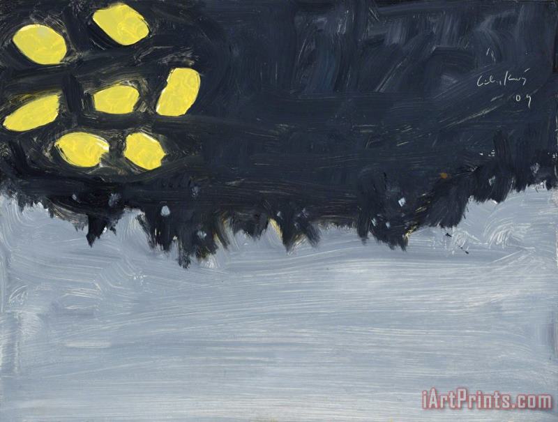 Alex Katz Homage to Monet, 2009 Art Painting