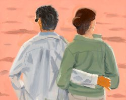 Alex Katz Kym And Peter, 1992
