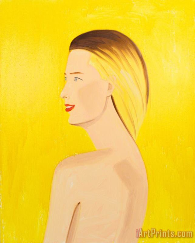 Nude, 2011 painting - Alex Katz Nude, 2011 Art Print
