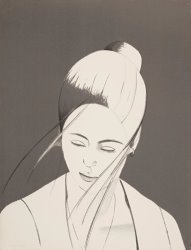Alex Katz Pamela (pamela in Gray)