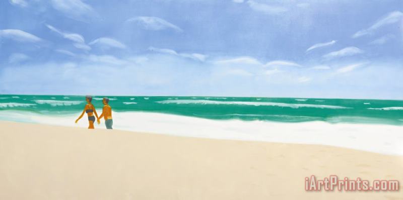 Playa De Carmen painting - Alex Katz Playa De Carmen Art Print