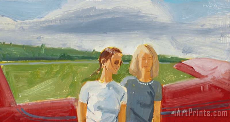Study for Ace Airport painting - Alex Katz Study for Ace Airport Art Print