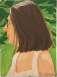 Alex Katz Study for Ada in Spain