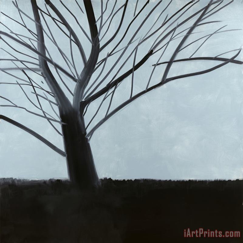 Tree, 2020 painting - Alex Katz Tree, 2020 Art Print