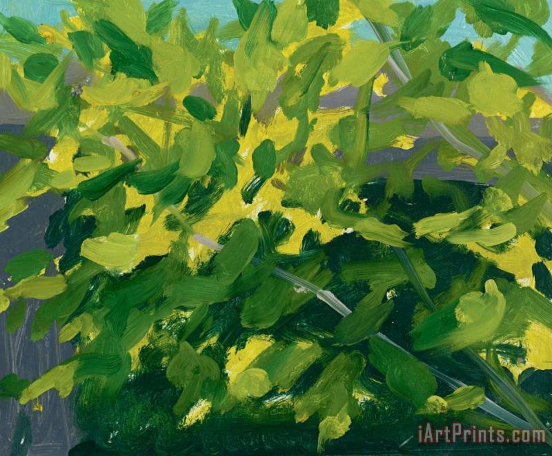 Trees painting - Alex Katz Trees Art Print