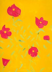 Alex Katz Yellow Field 2, 2020