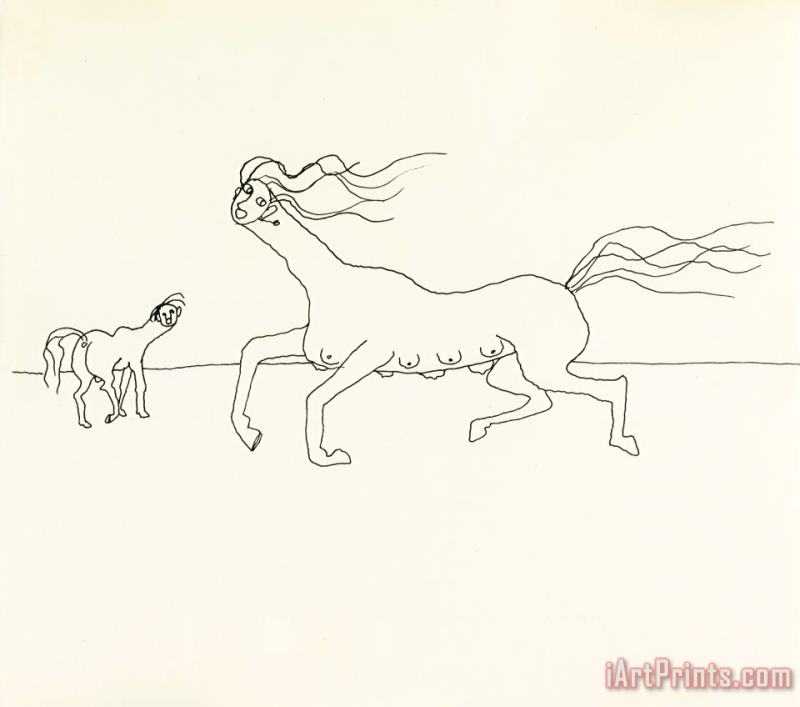 Untitled painting - Alexander Calder Untitled Art Print