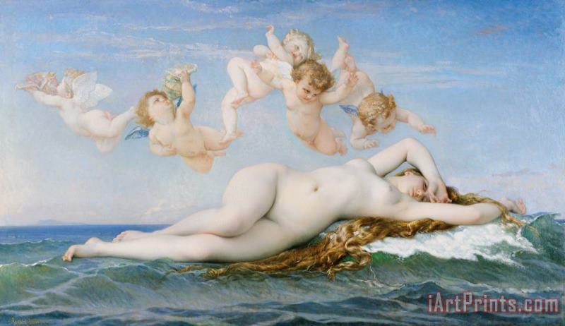 Alexandre Cabanel Birth of Venus Art Painting