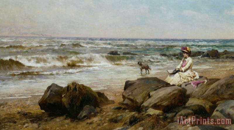 Alfred Glendening Far Away Thoughts Art Painting
