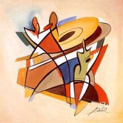 alfred gockel Hot And Sassy Iii painting