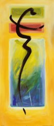 alfred gockel Moved by The Music Ii painting