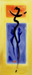 alfred gockel Moved by The Music Iii painting