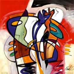 alfred gockel Paint The Town Red Ii