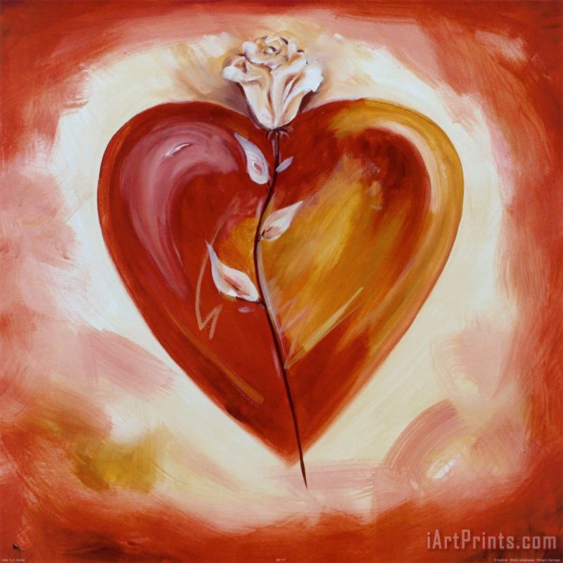 alfred gockel Shades of Love Cherry Art Painting
