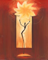 alfred gockel Sun Dance painting