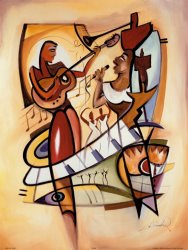 alfred gockel Uptown Saturday Night I