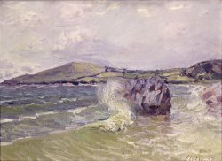 Alfred Sisley Ladys Cove Wales 1897 painting