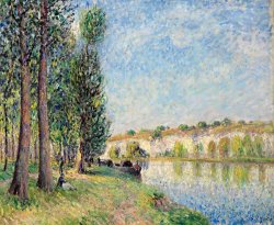 Alfred Sisley L'allee Des Peupliers a Moret Au Bord Du Loing, 1890