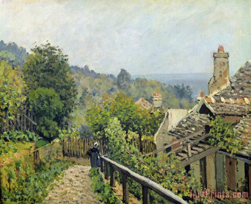 Alfred Sisley The Heights at Marly Art Painting