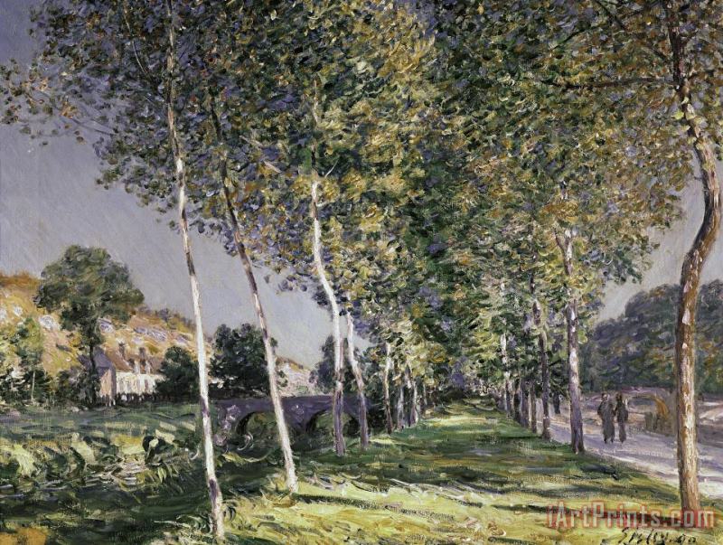 Alfred Sisley The Walk Art Painting