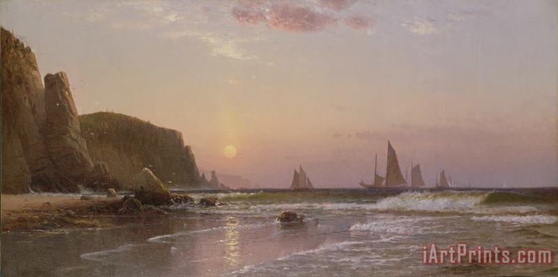 Alfred Thompson Bricher Morning at Grand Manan Art Painting