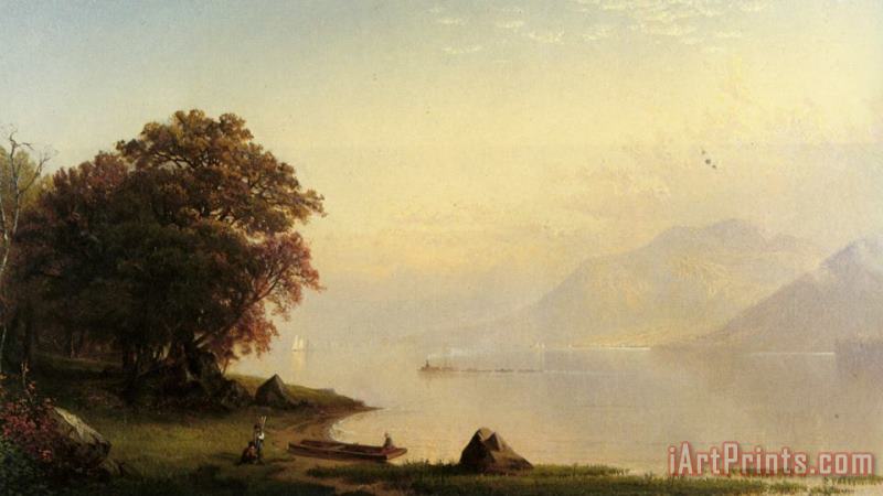 View Near Kingston New York painting - Alfred Thompson Bricher View Near Kingston New York Art Print