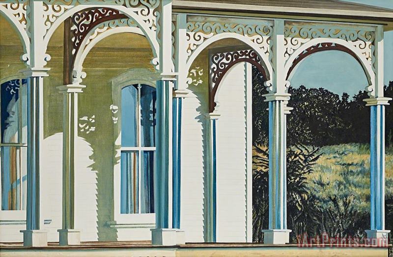 Alice Dalton Brown Westfield with Landscape, 1979 Art Painting